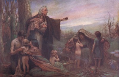 The bond of brotherhood, Bibbys Annual, 1916-17 by Allan Douglas after Davidson